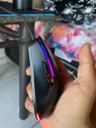 mouse gt goldentec semi novo -1 botao lateral