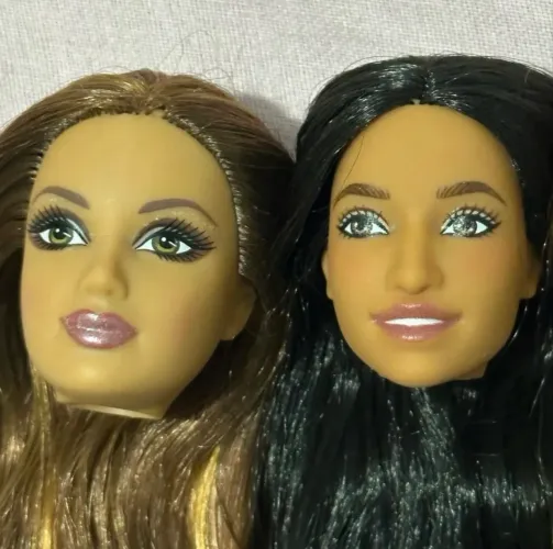 OFERTA Cabeça original Boneca Barbie CADA 15, autista, fashion fever teresa chic