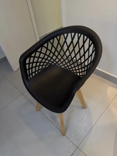 Cadeira preta TOK STOK