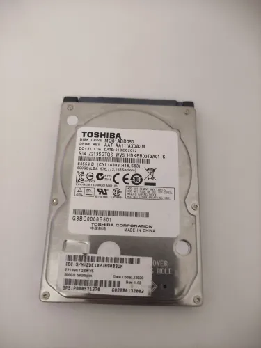 HD Toshiba 500 GB sata