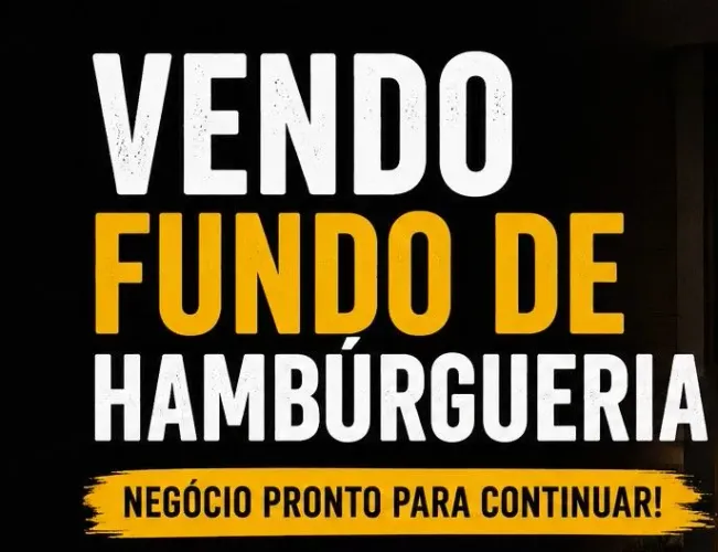 Vendo fundo de hambúrgueria (somente equipamentos)