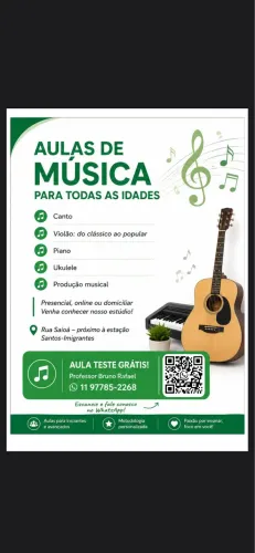 Aulas de música particulares