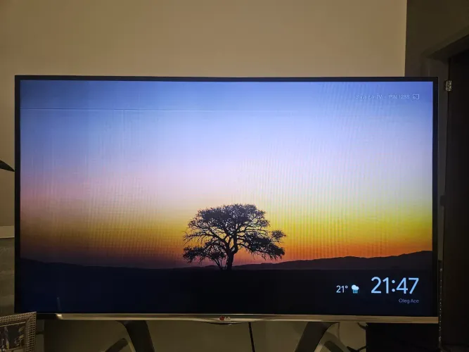 TV LG 47? Smart 47LA7400 - Com defeito na tela