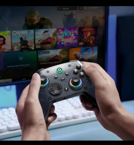 Controle de Xbox e PC