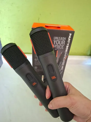 Vendo microfone jbl partyBox de alta qualidade. 