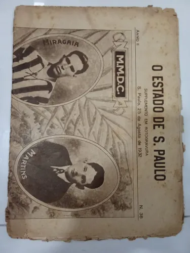 Jornal o estadão da década de 30
