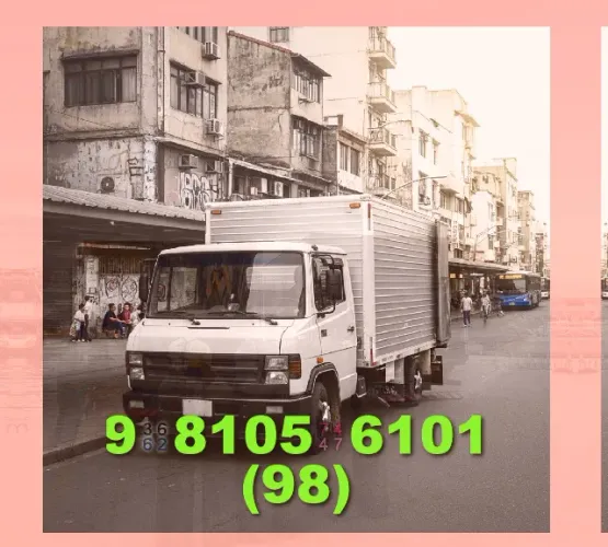 Frete em Centro, Praia Grande, Anil, Bacabal, Cohama, Jaracaty, Liberdade, Maracanã, Pax,