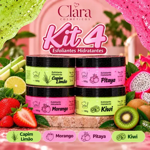 Kit Esfoliante soul cosmético