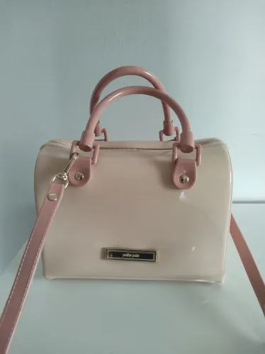 Bolsa Petite Jolie Original - Nude com Rosa