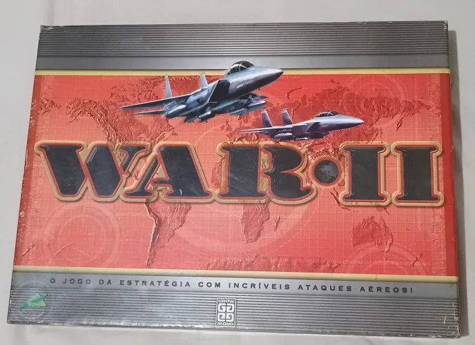 Jogo de tabuleiro WAR II Grow Completo Original + Manual - Excelente Estado