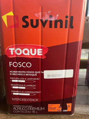 Renove sua cor !!!Tinta Suvinil lacrada !
