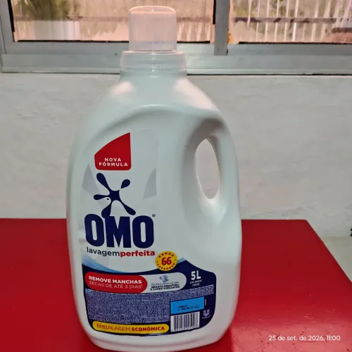 Sabão líquido OMO lavagem perfeita 5L 