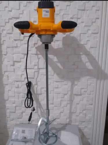 Misturador e batedor de argamassa e tintas, rejuntes 1270W 6 velocidades profissional. 