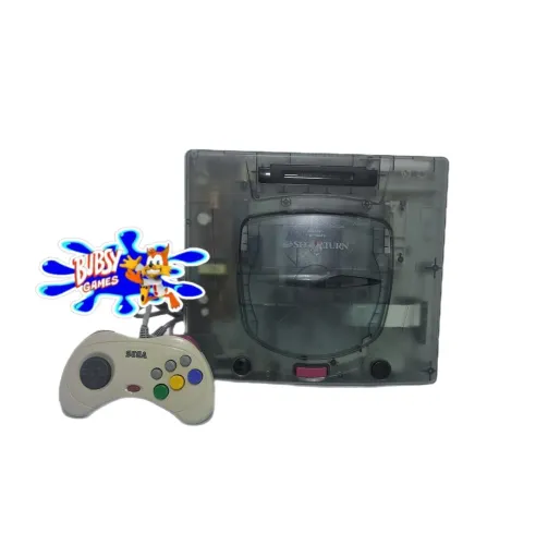 Sega saturn skeleton 1 jogo e 1 controle