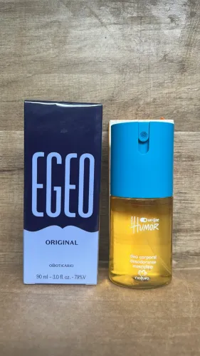 Combo perfume Egeo Original e Body Spray Humor