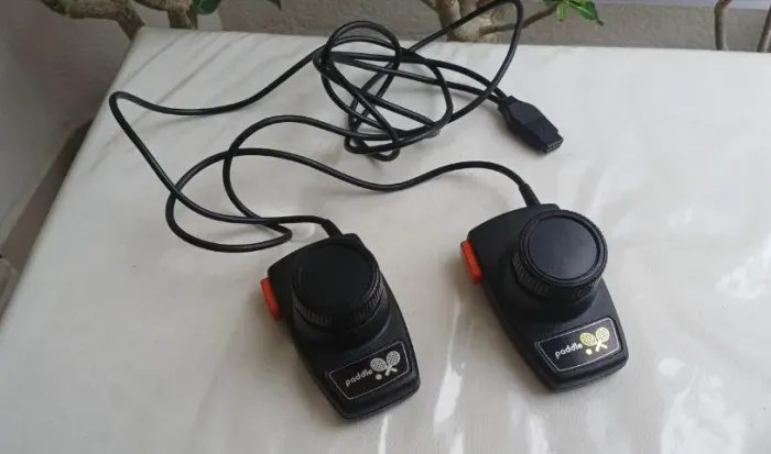 Controle Paddle Cx 30-04 Tennis Controllers Para Atari 2600