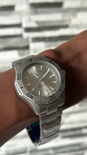 Relógio aço inox primeira linha
