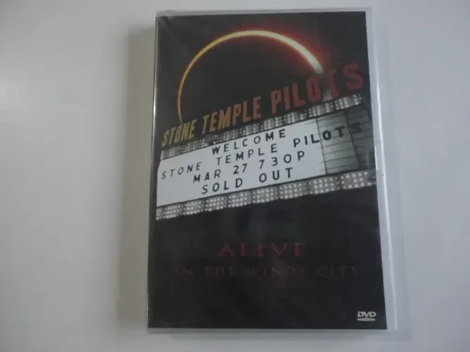 DVD Stone Temple Pilots Alive In The Windy City NOVO LACRADO