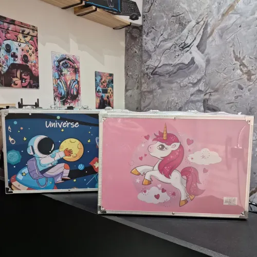 Maleta de pintura com 145 peças 