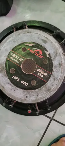 alto falante de 15 polegadas 600 RMS hinor hpl!