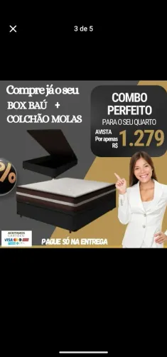 Lindas camas box novas direto da fábrica