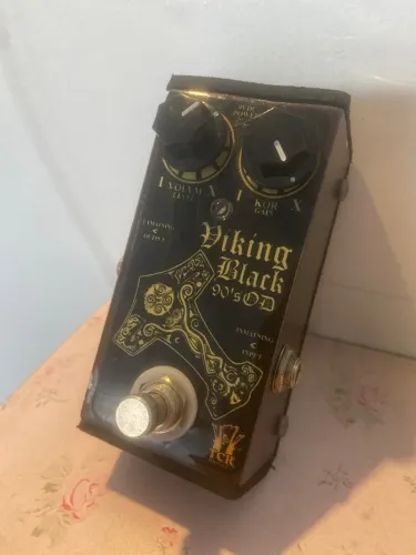 Pedal guitarra overdrive viking black