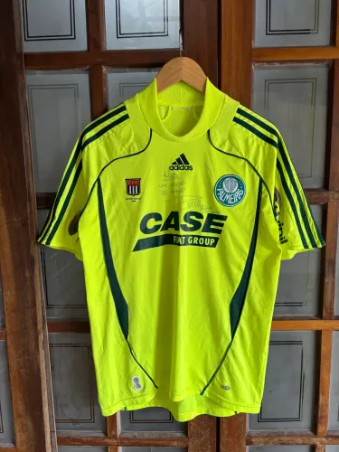 Camisa palmeiras fc 2008 autografada pierre 