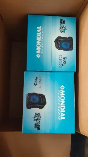 Caixa som mondial 150W