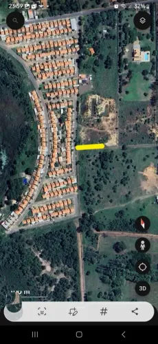 Terreno medindo 15 x 45 (7 mil M²) na beira da cidade de santo Antônio de Leverg