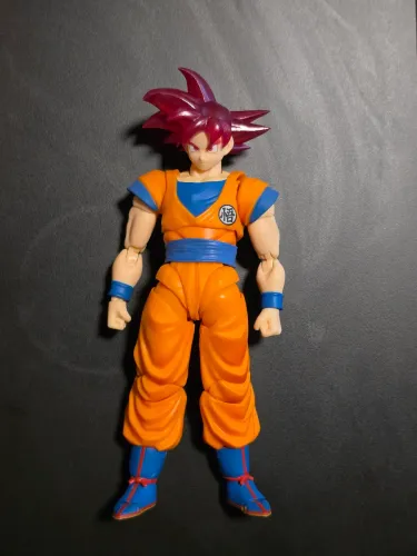 Goku ssj God 1 San Diego comic con sdcc exclusivo Bandai sh figuarta