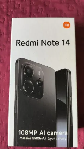 Vendo Redmi note 14 novo na caixa!!