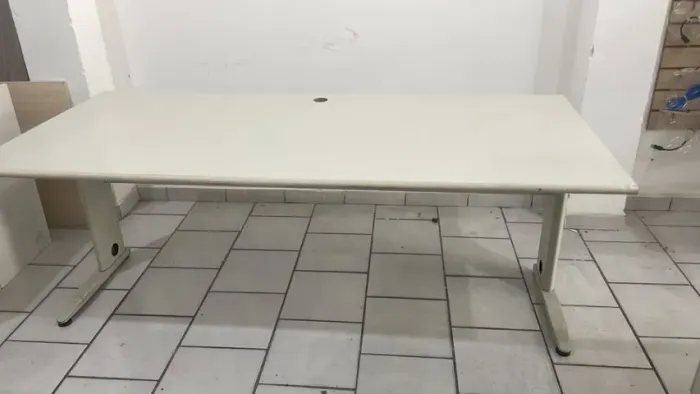 Mesa de Escritório Reta Branca