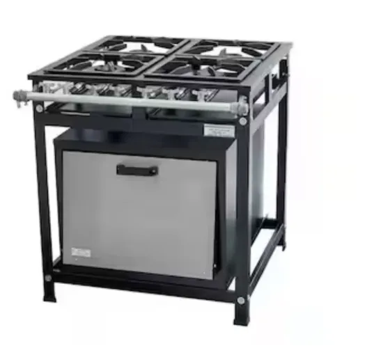 Fogão industrial 4 bocas com forno