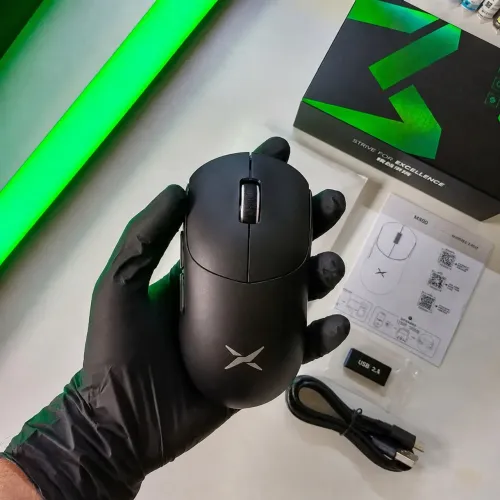Mouse Delux M400 Black (LACRADO)