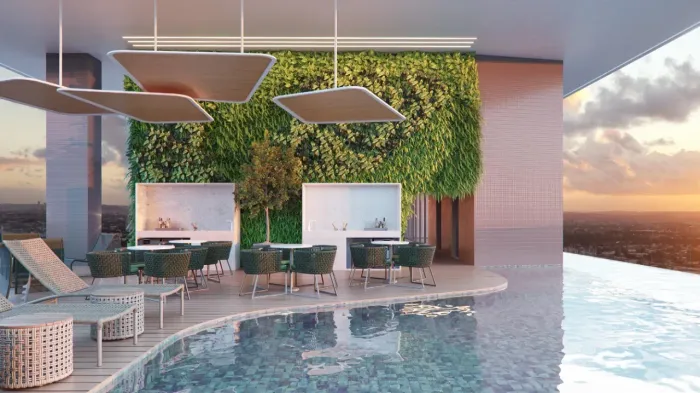 Apartamento de alto padrão , com vista privilegiada por ser o mais alto do Recife