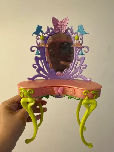 Barbie fairytopia - brinquedo penteadeira