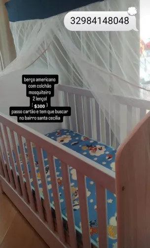 Berço Americano bom estado