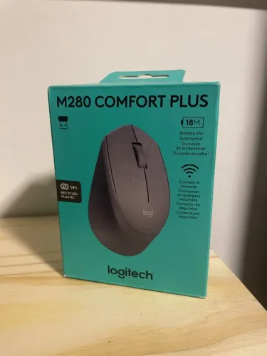 Mouse M280 Confort Plus - Logitech - usado em perfeitas cond.