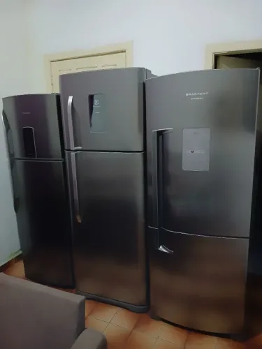 Geladeira Inox Frost Free 3 modelos 127v