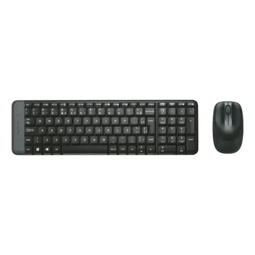 Combo Teclado e Mouse sem fio Logitech Kit MK220 Compacto, USB Pilhas Loja Coimbra Entrega