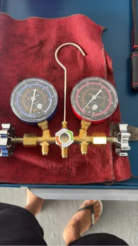 Manifold para ar condicionado residencial, modelo suryha novo.