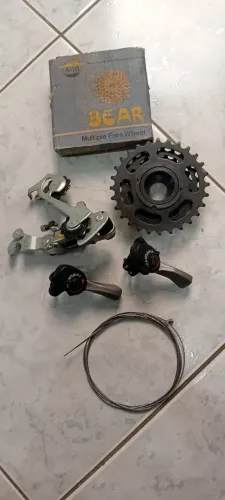 KIT DE MARCHAS PARA BICICLETA NOVO - PRONTO PARA INSTALAR! ?