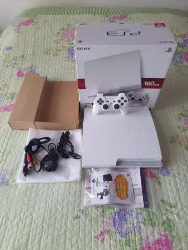 Playstation 3 slim branco