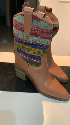 Bota turca 100% couro