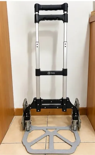Carrinho de Transporte Dobrável Oasis - 6 Rodas para Escada