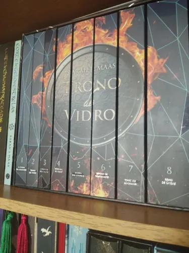 BOX TRONO DE VIDRO | SARAH J MAAS | 8 LIVROS