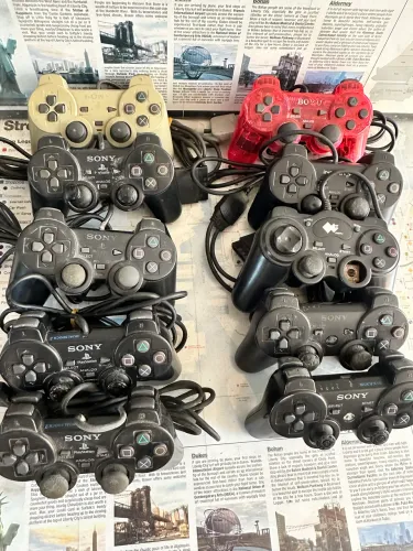 Lote de controles para PS1/PS2/PS3 para reparos