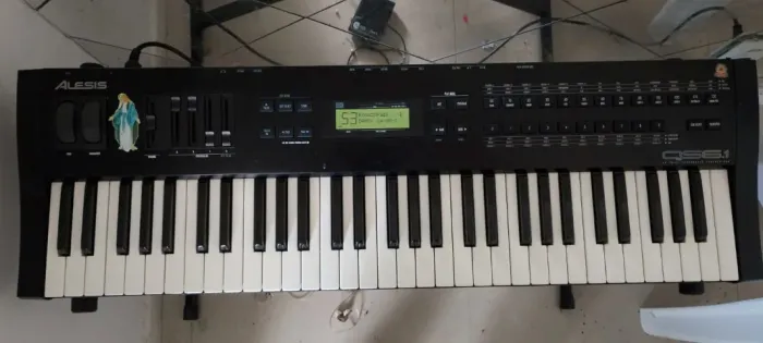 Teclado sintetizador Alesis QS6.1 Novíssimo - Raridade!
