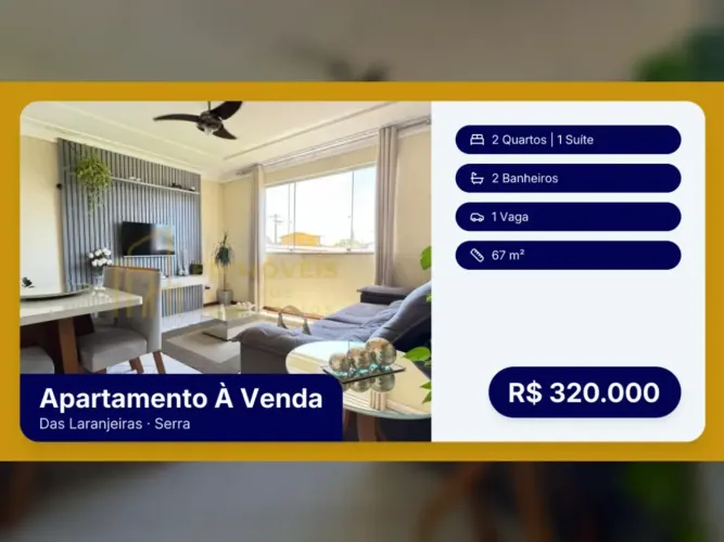 Lindo apartamento em Das Laranjeiras, ideal para quem busca qualidade de vida!