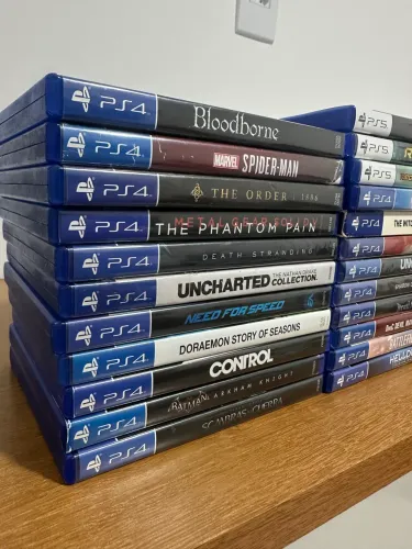 Combo Jogos PS4 e PS5 Coleção